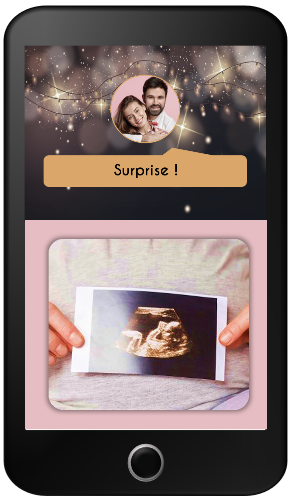 annonce grossesse surprise pregnancy